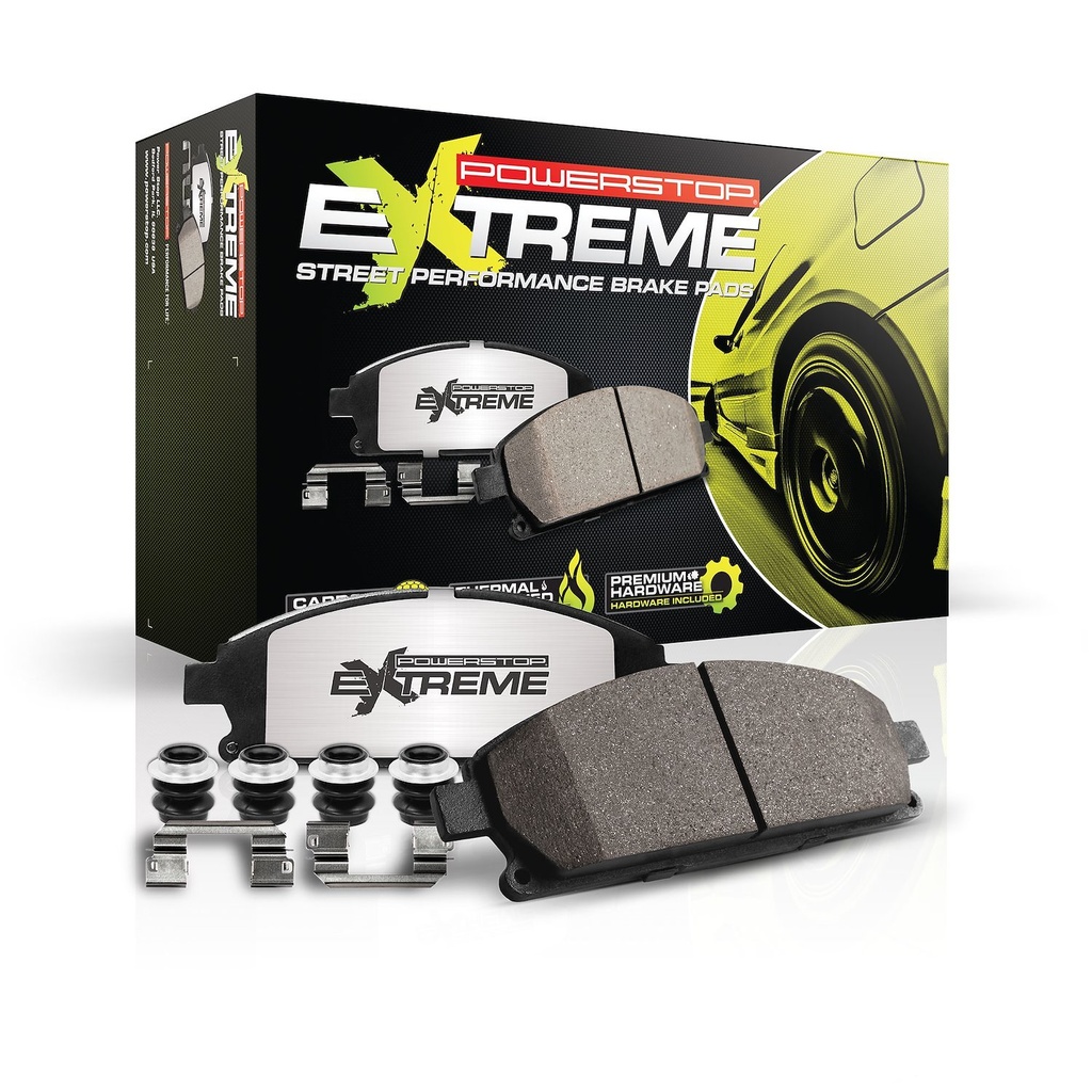 Power Stop Z26-1405: Z26 Extreme Performance Brake Pads Front Set