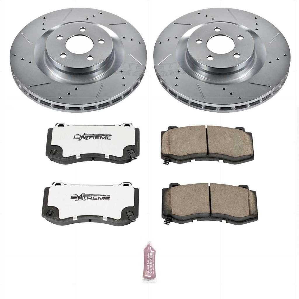 Power Stop K4695-26: Z26 Street Warrior 1-Click Brake Kit