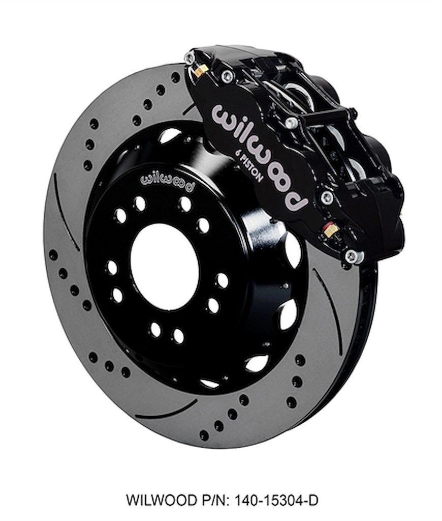 Wilwood 140-15304-D: Forged Narrow Superlite 6R Big Brake Kit 1963-1987 Chevy C10 w/ Wilwood ProSpindle