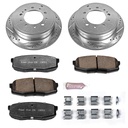Power Stop K3073-36: Z36 Rear Brake Pads & Rotor Kit for Truck and Tow