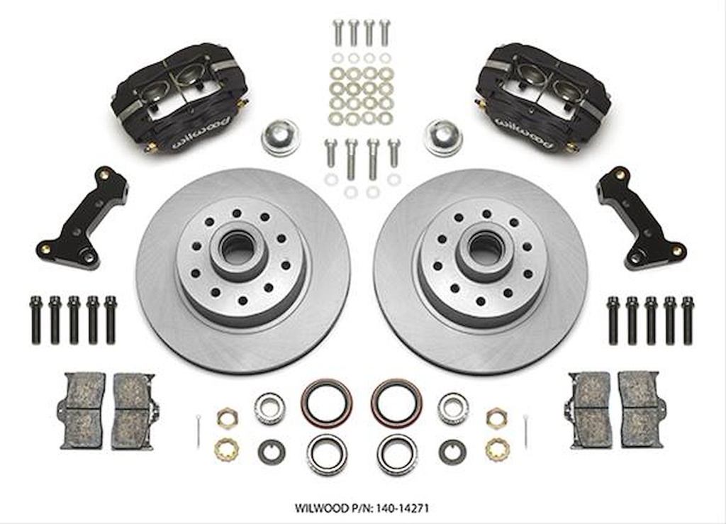 Wilwood 140-14271: Classic Series Dynalite Front Brake Kit 1974-1980 Ford/Mercury Vehicles