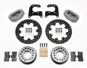 Wilwood 140-0261-BD: 140-0261-BD Forged Dynalite Rear Drag Brake Kit Rear End: Big Ford