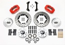 Wilwood 140-11009-DR: 140-11009-DR Forged Dynalite Pro Series Front Hub Kit 1979-1988 GM Vehicles
