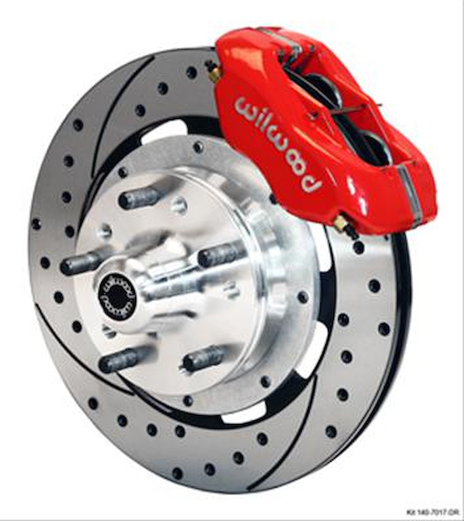 Wilwood 140-12297-DR: 140-12297-DR Forged Dynalite Front Brake Kit 1979-1988 GM Vehicles