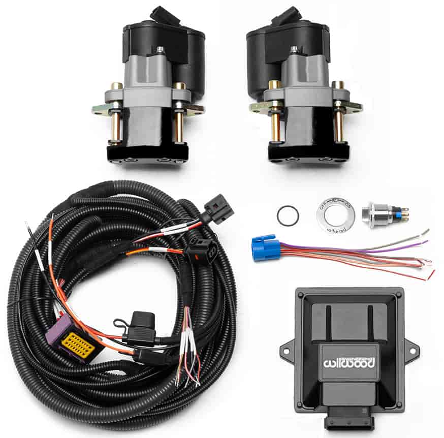 Wilwood 140-15979-BK: Rear Electronic Parking Brake Retrofit Kit