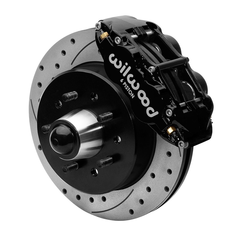 Wilwood 140-15948-D: 140-15948-D Superlite 6R Front Brake Kit 1988-1998 Chevy/GMC C1500 Wilwood Drop Spindle