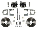 Leed Brakes RC6002: RC6002 Rear Disc Brake Conversion Kit w/Plain Rotors, 1963-1987 GM C10 Truck w/5-Lug, Single Piston, Zinc Plated Calipers