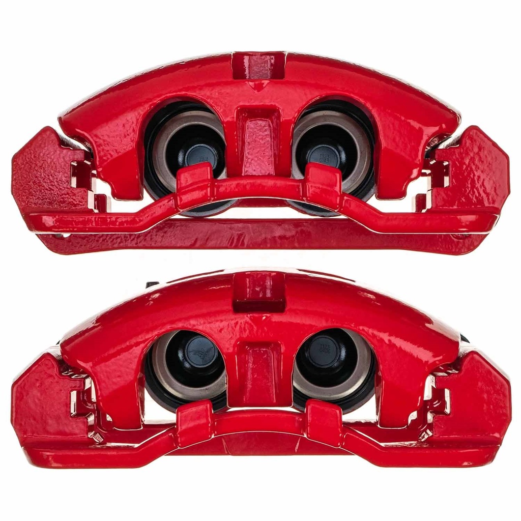 Power Stop S5486: RED CALIPER PAIR