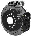 Wilwood 140-15843-D: Forged Dynalite Rear Electronic Parking Brake Kit for Ford 9 Inch