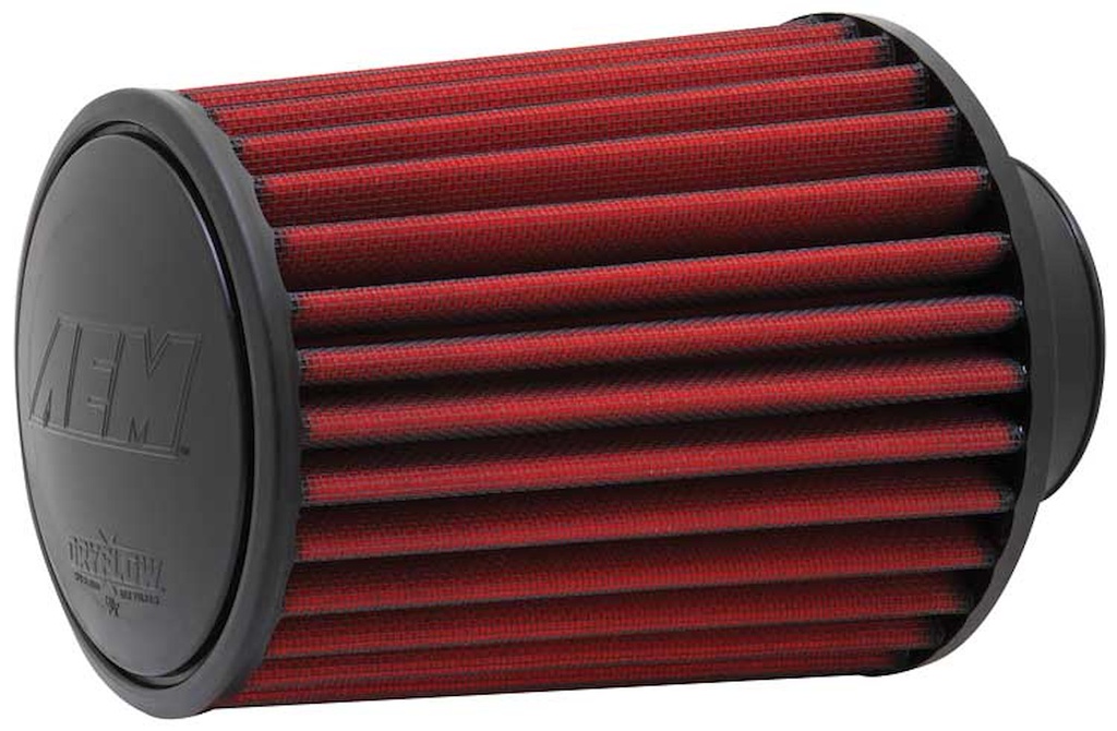 AEM Induction 21-2027DK: Dryflow Air Filter Replacement 2.75 in. Inlet 7 in. Element