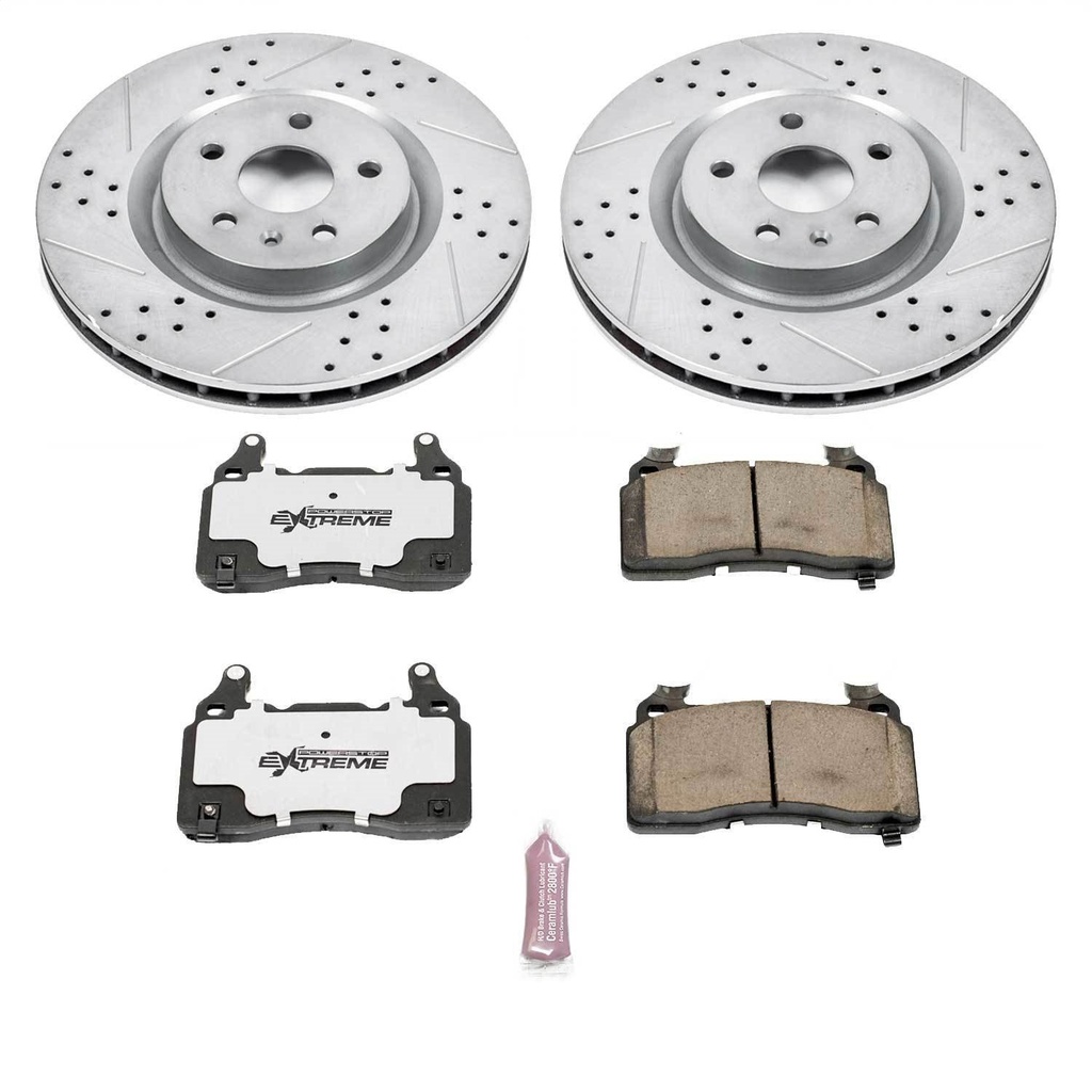 Power Stop K5602-26: Z26 Street Warrior 1-Click Brake Kit