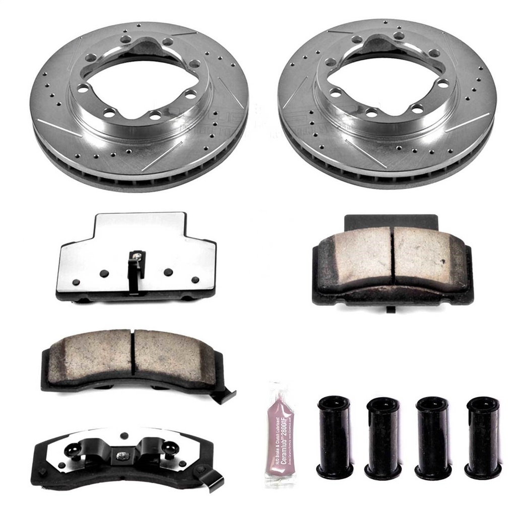 Power Stop K1992-36: Z36 Front Brake Pads & Rotor Kit for Truck and Tow