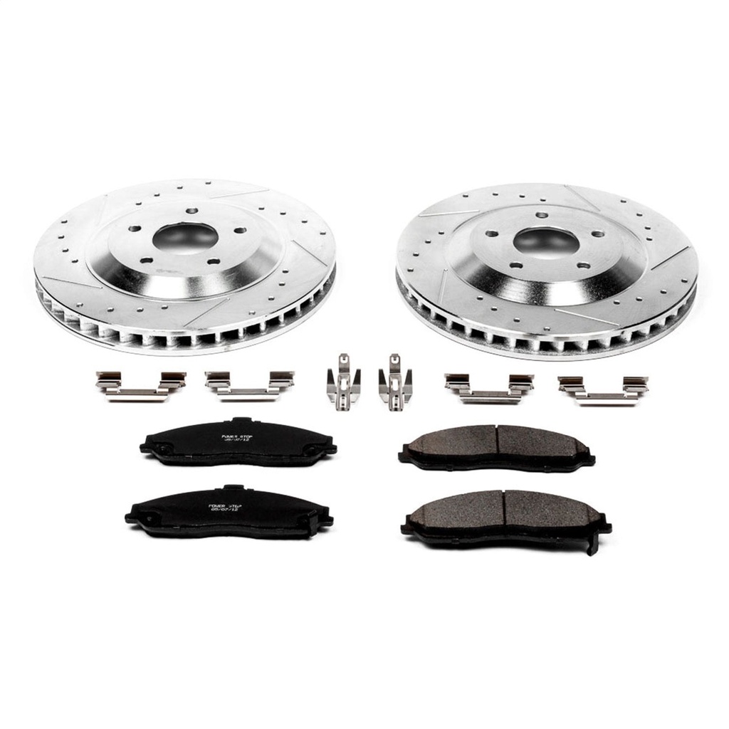 Power Stop K1559: Z23 Evolution Brake Kit for Chevrolet Corvette and Cadillac XLR