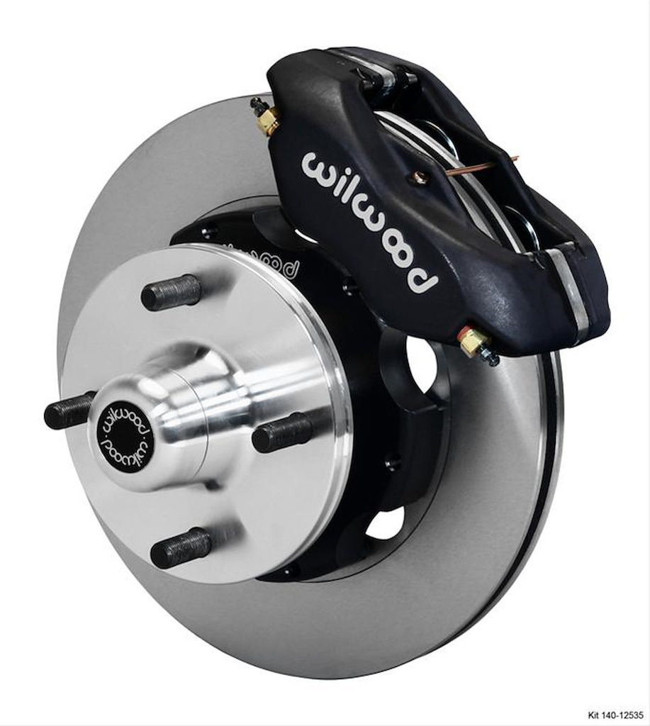 Wilwood 140-12535: Forged Dynalite Pro Series Front Hub Kit 1963-1966 Ford Vehicles
