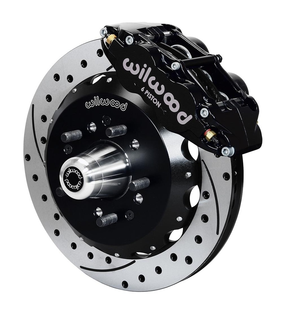 Wilwood Forged Narrow Superlite 6R Big Brake Front Brake Kits 140-12307-D
