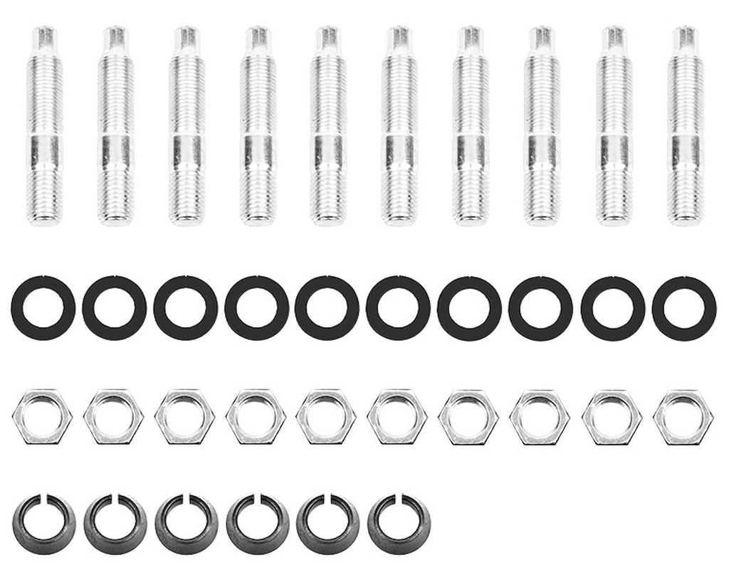 Trail Gear 186115-1-KIT: 186115-1-KIT Super Metal Knuckle Stud Hardware Kit for 1979-1985 Toyota Front Solid Axle Knuckle