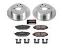 Power Stop K6107: Z23 Rear Brake Pads & Rotor Kit for 2014-2015 SUBARU FORESTER/2012-2014 SUBARU IMPREZA/2013-2015 Subaru XV CrossTrek
