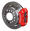 Wilwood 140-11403-R: Dynapro Low-Profile Rear Parking Brake Kit Rear End Axle: Small Ford Flange