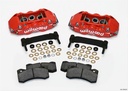 Wilwood 140-12629-R: AERO6 Front Caliper and Bracket Upgrade Kit 1997-2013 Chevy Corvette