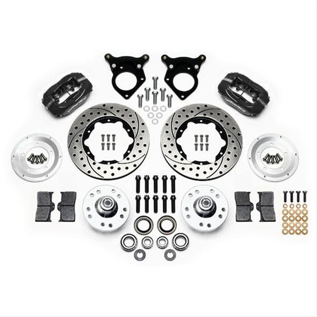 Wilwood 140-11018-D: Forged Dynalite Pro Series Front Hub Kit 1984-1993 Ford Vehicles