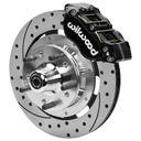 Wilwood 140-15981-D: DynaPro 6 Big Brake Front Hub Kit w/AFX Pro Spindles Fits 1964-1972 GM A-Body, 1967-1969 GM F-Body, 1968-1974 GM X-Body Vehicles