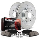 Power Stop K8752: K8752 Z23 Daily Driver Carbon-Fiber Ceramic Brake Pad & Drilled & Slotted Rotor Kit