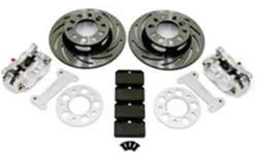 Strange Engineering B4446WC2: Front brake kit /94-04 Mustang /no hubs or bearings /2 pc rotor