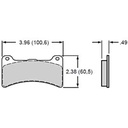 Wilwood 150-11363K: BP-10 Smart Pads Brake Pads Calipers: Wilwood DynaPro for 11.00" Rotor