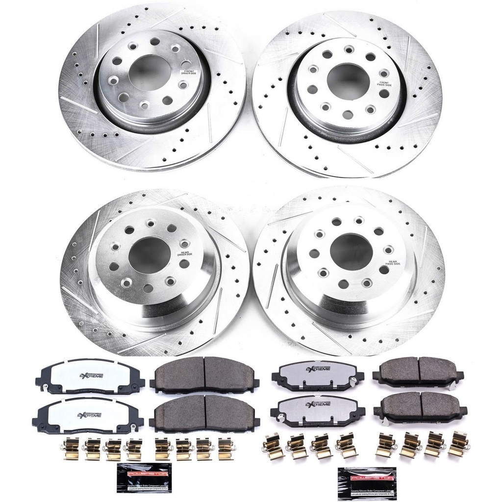 Power Stop K7938-36: Z36 Truck and Tow Brake Pads & Rotor Kit