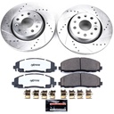 Power Stop K7940-36: Z36 Front Brake Pads & Rotor Kit for Truck and Tow