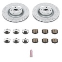 Power Stop K1444-26: Z26 Brake Pads & Rotor Kit for Street