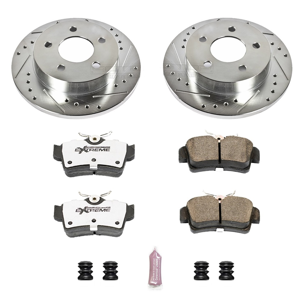 Power Stop K1303-26: Z26 Brake Pads & Rotor Kit for Street