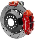 Wilwood 140-15845-DR: Forged Narrow Superlite 4R Big Brake Rear Electronic Parking Brake Kit for Ford 9 Inch