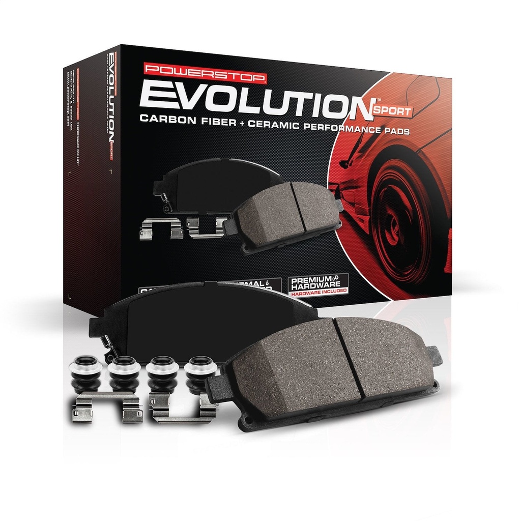 Power Stop Z23-1405: Z23 Evolution Sport Brake Pads Front