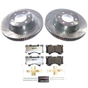 Power Stop K8932-36: K8932-36 Z36 Truck & SUV Carbon-Fiber Ceramic Brake Pad & Drilled & Slotted Rotor Kit