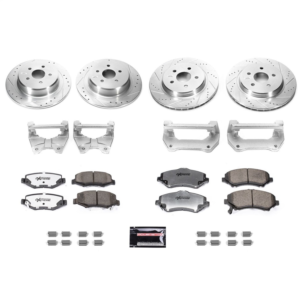 Power Stop BBK-JK-001: Big Brake Conversion Kit 2007-2018 Jeep Wrangler JK