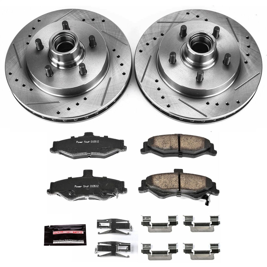 Power Stop K1568: Z23 Rear Brake Pads & Rotor Kit