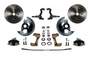 Leed Brakes FC1006SM: Chevy II/Nova Front Disc Brake Conversion Kit w/Stock Height Spindles