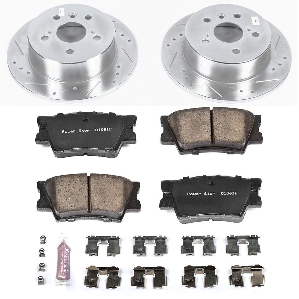 Power Stop K6520: Z23 Rear Brake Pads & Rotor Kit