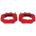 Power Stop S1784: Performance Front Brake Calipers Powder Coated Red Pair