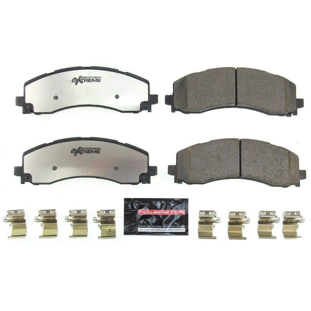 Power Stop Z36-2225: Z36 Truck And Tow Carbon Ceramic Rear Brake Pads Fits Select Late Model Ram Trucks