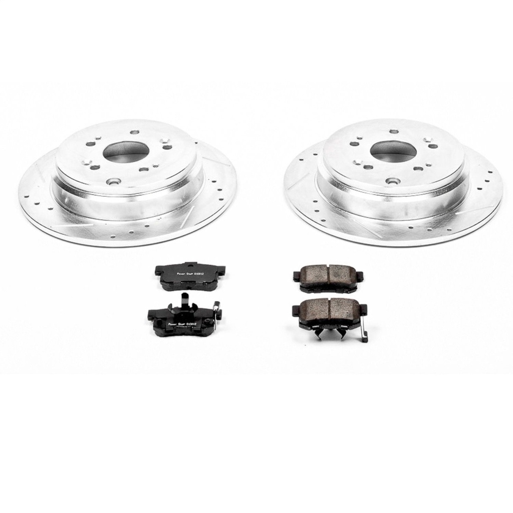 Power Stop K206: Z23 Rear Brake Pads & Rotor Kit