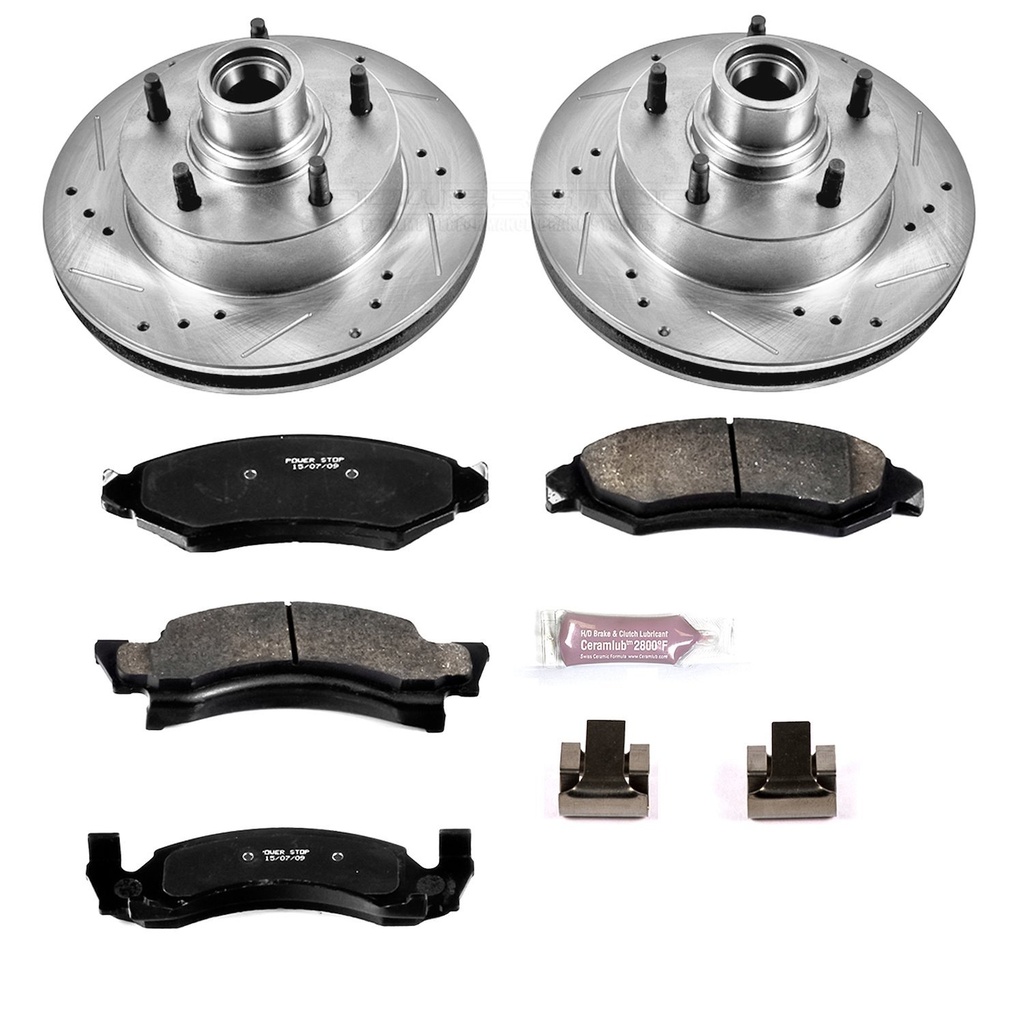 Power Stop K2578: Z23 Evolution Brake Kit for 1986 Ford F-150