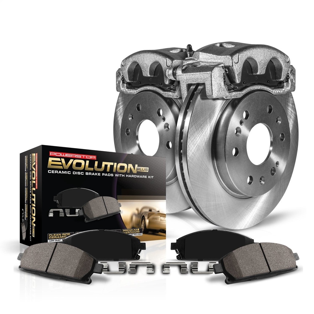 Power Stop KCOE2908: OE BRAKE KIT W/CALIPERS