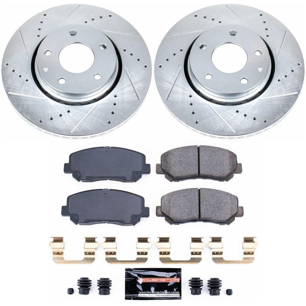 Power Stop K7689: Z23 EVOLUTION BRAKE KIT