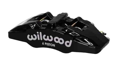 Wilwood 120-13428-BK: DynaPro 6 Piston Forged Caliper Lug Mount