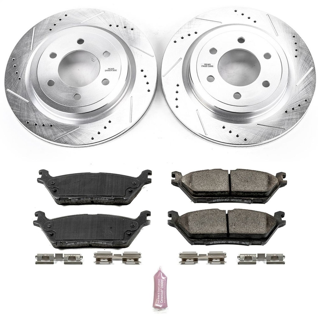 Power Stop K8030: Z23 EVOLUTION BRAKE KIT