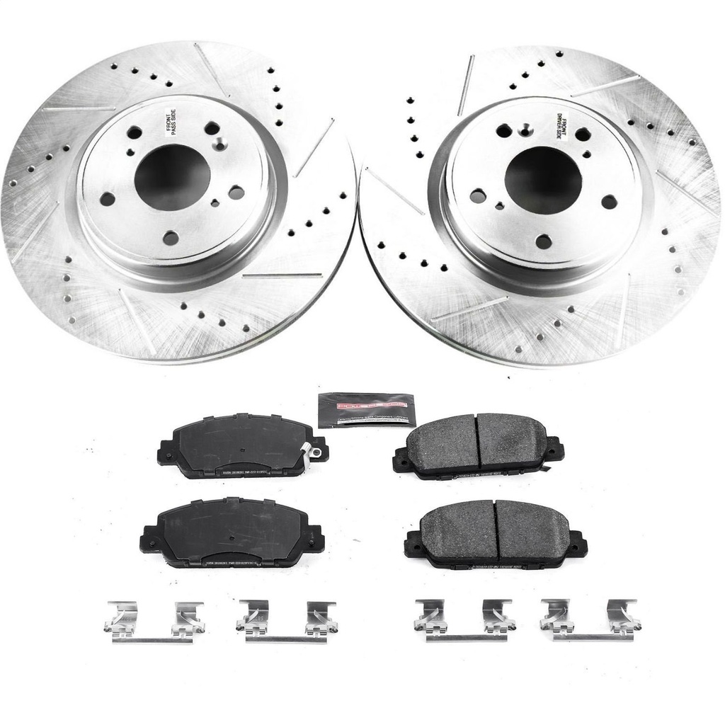 Power Stop K8165: Z23 EVOLUTION BRAKE KIT