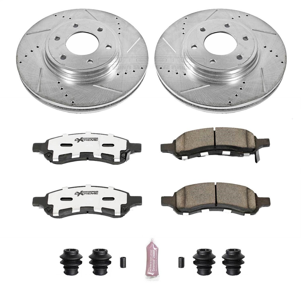 Power Stop K1453-26: Z26 Brake Pads & Rotor Kit for Street