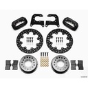 Wilwood 140-0263-BD: Forged Dynalite Rear Drag Brake Kit Rear End: 12 Bolt Flange